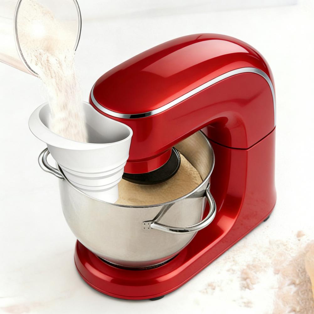 Stand Mixer Bowl - Funil de farinha de silicone para