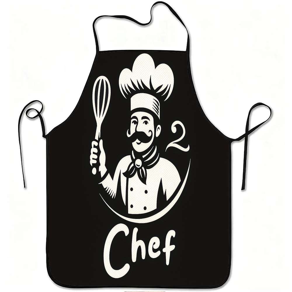 Kitchen Baking Ideas - 1 Avental Clássico Simples com Design