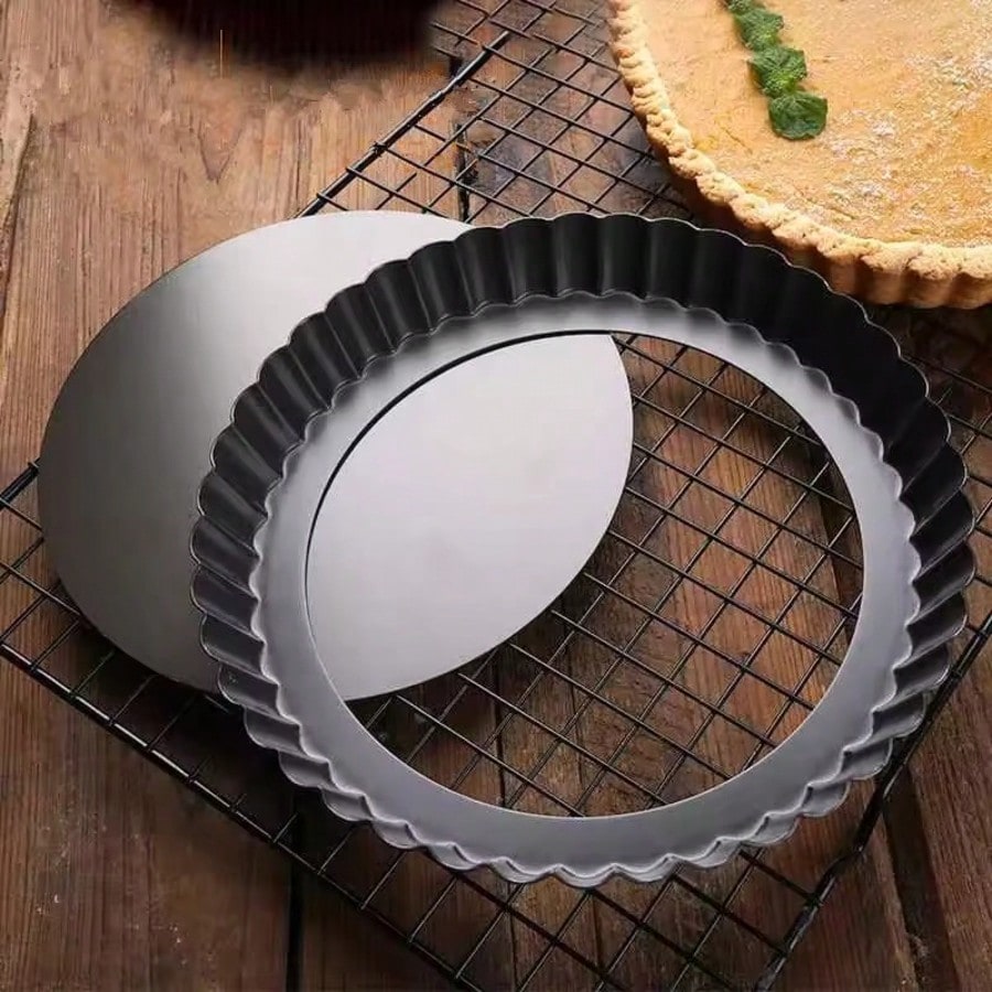 Tart Pan Loose - Forma Antiaderente para Torta, Quiche, Flan,
