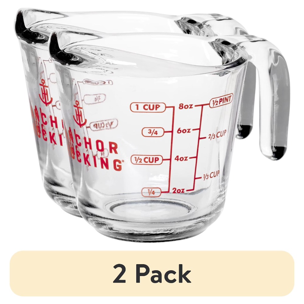 Kitchen And Baking - Conjunto de 2 Copos Medidores de