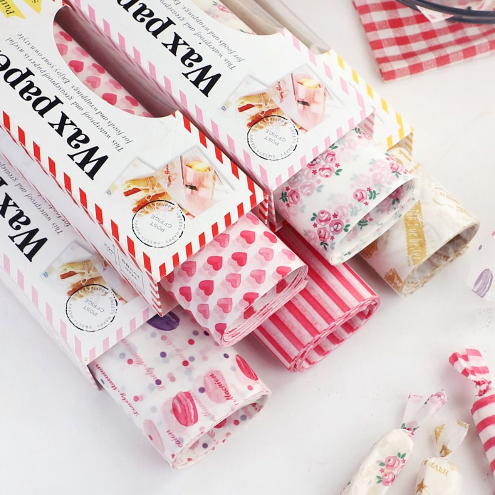 Kitchen Baking Paper - 10/50 peças Papel Cera Impermeável com