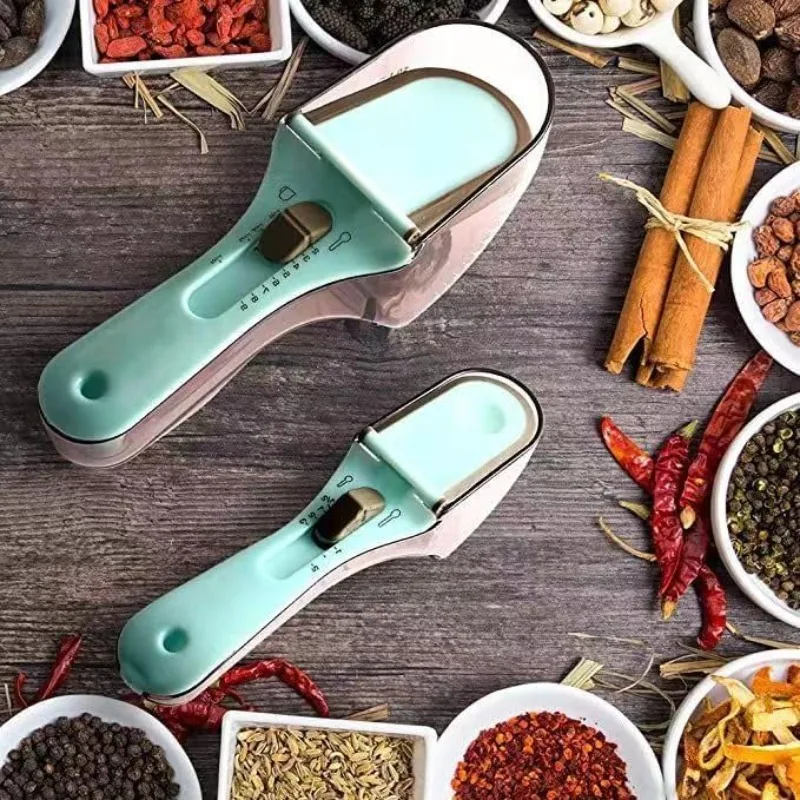 Baking (Kitchen Ingredient) - Colher de medição ajustável, ferramenta de