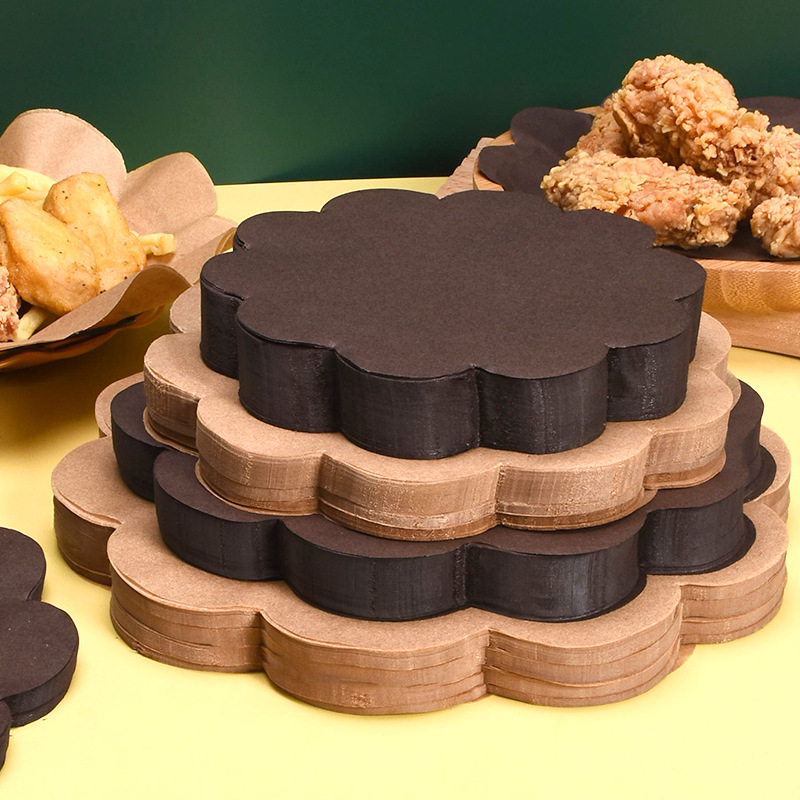 Kitchen Baking Paper - 100 pçs renda descartável placa de