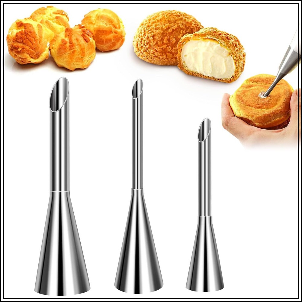 Decorating Tip Set - Conjunto de Bicos de Confeitar Longos