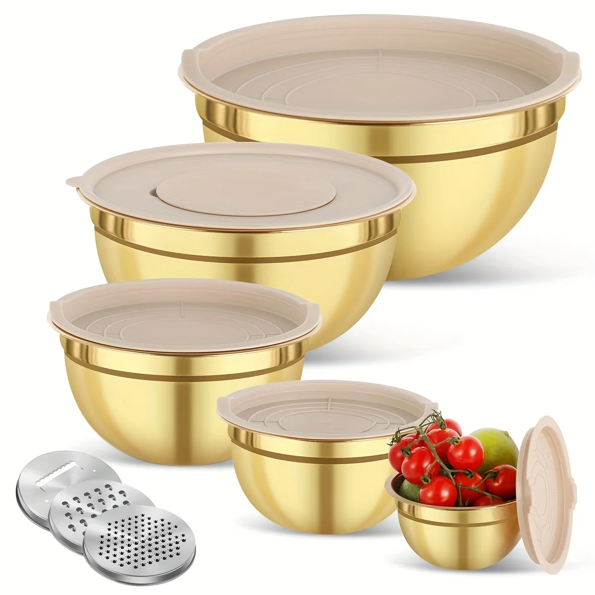 Kitchen Baking Bowls - Conjunto de tigela de mistura de