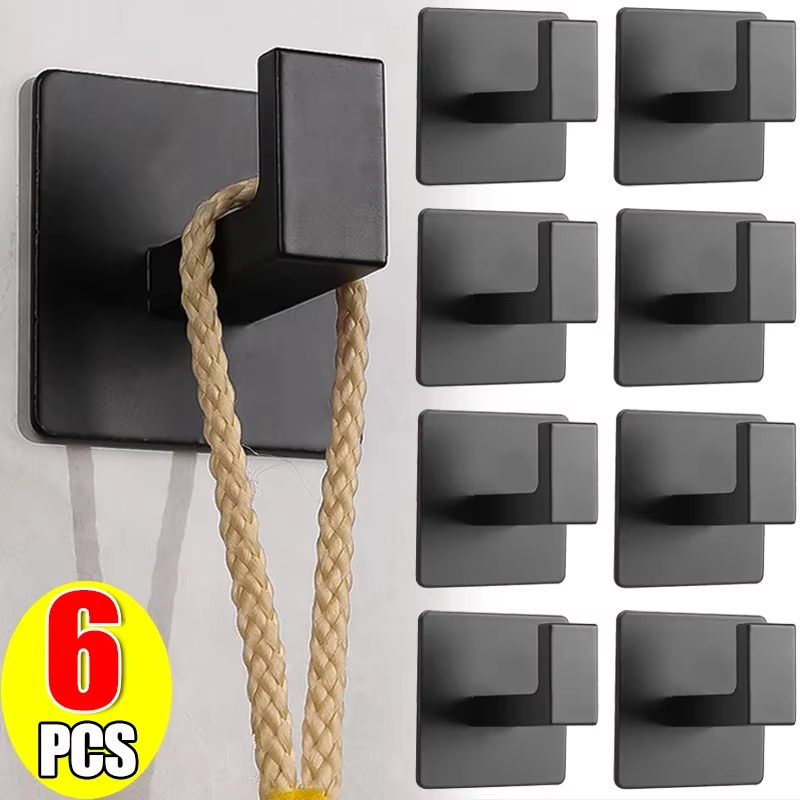 Kitchen Baking Gifts - 1/6 pçs forte auto-adesivo ganchos de
