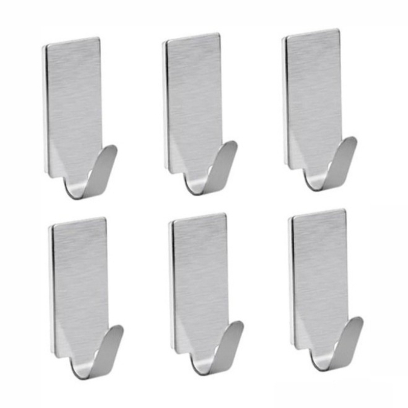 Kitchen Baking Gifts - 5 Ganchos Adesivos de Aço Inoxidável