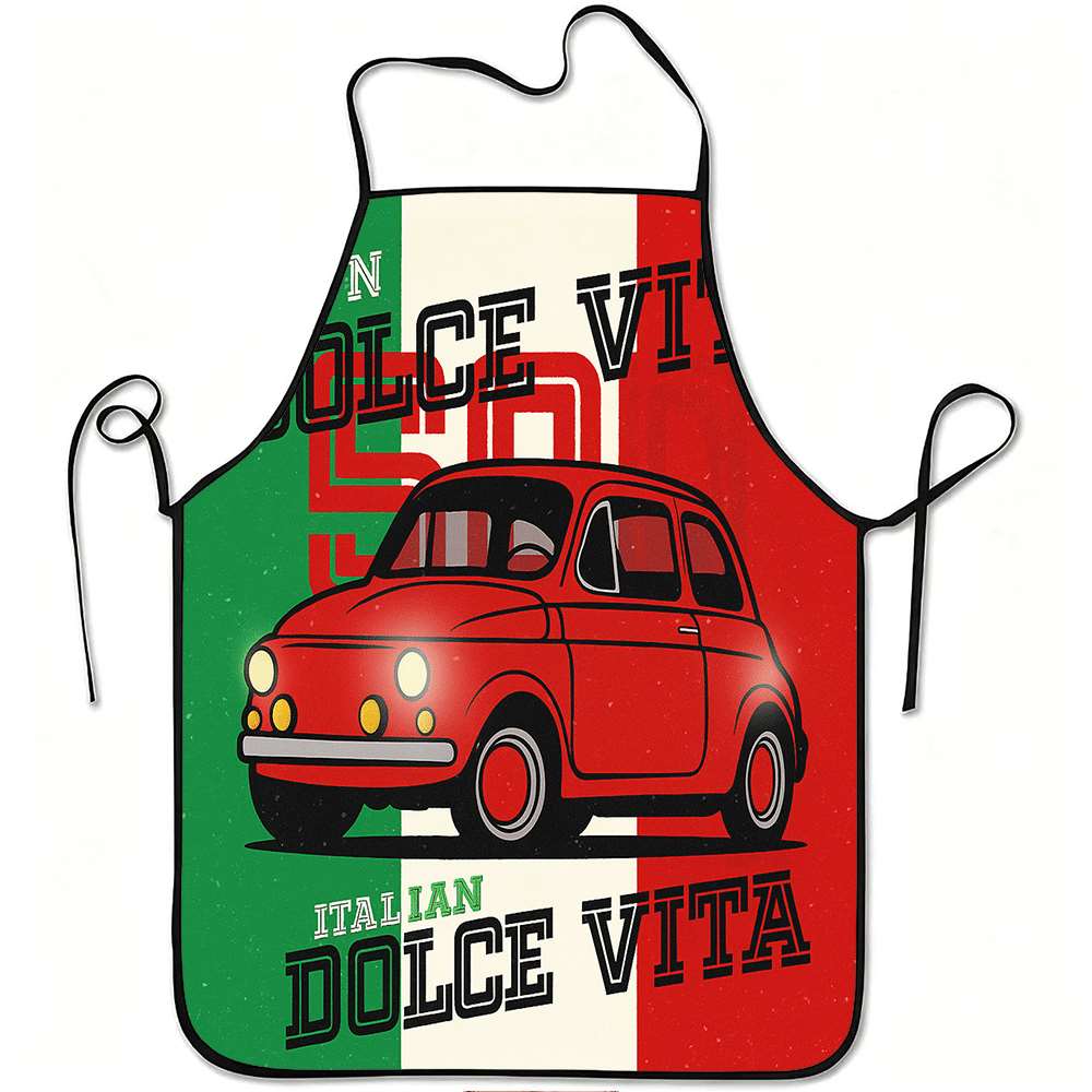 Kitchen Baking Ideas - 1 Avental Divertido com Tema Italiano,