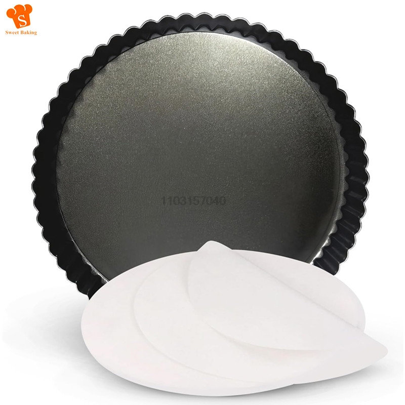 Tart Pan Loose - 9 Polegada antiaderente tart quiche flan