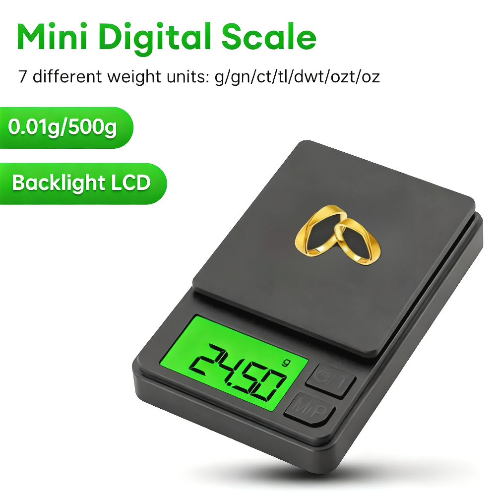 Kitchen Scale Precise - 200/500/1000g 0.01g mini balança digital de
