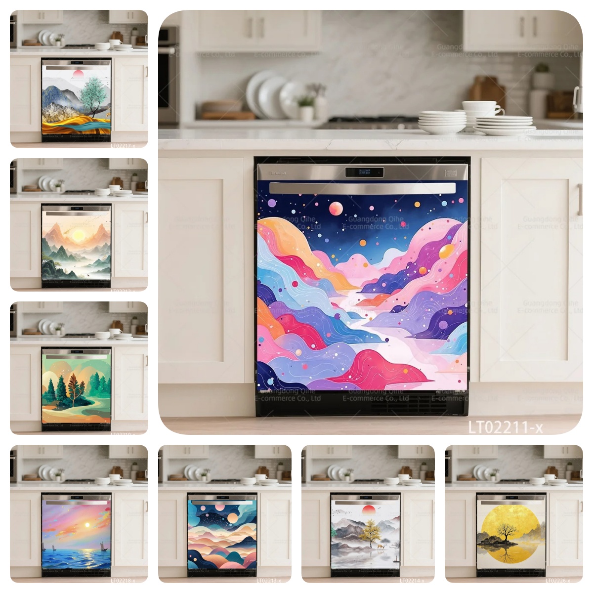 Kitchen Baking Cabinet - Adesivos de Pintura a Tinta Chinesa
