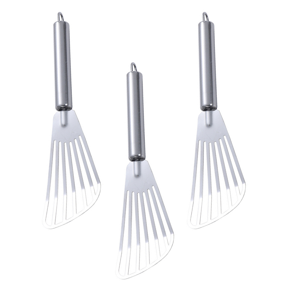Kitchen Baking Utensils - Espátula de aço inoxidável 3 pçs