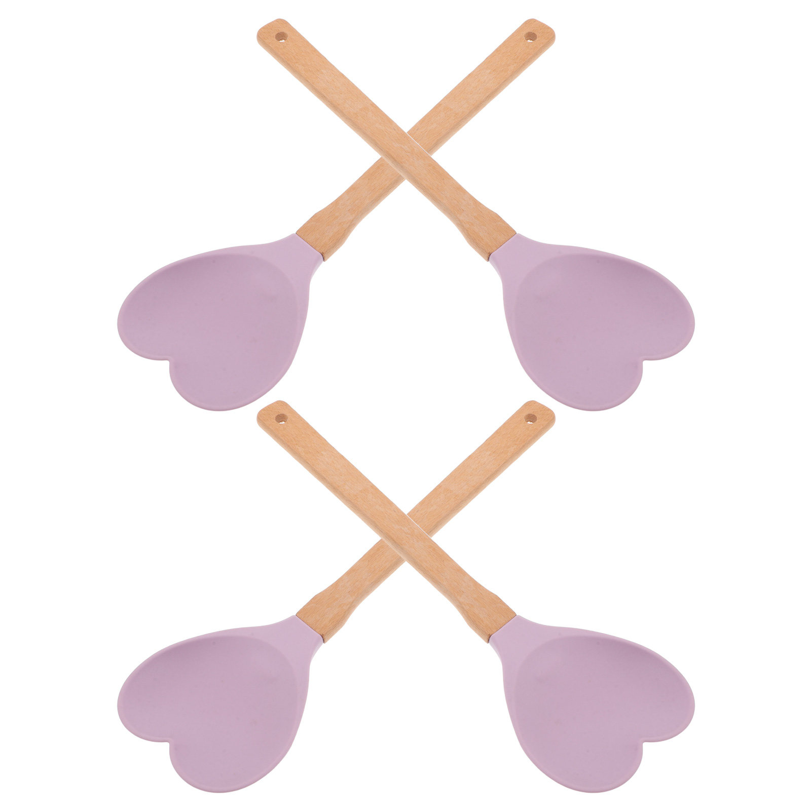 Kitchen Baking Utensils - Espátula de Silicone em Formato de