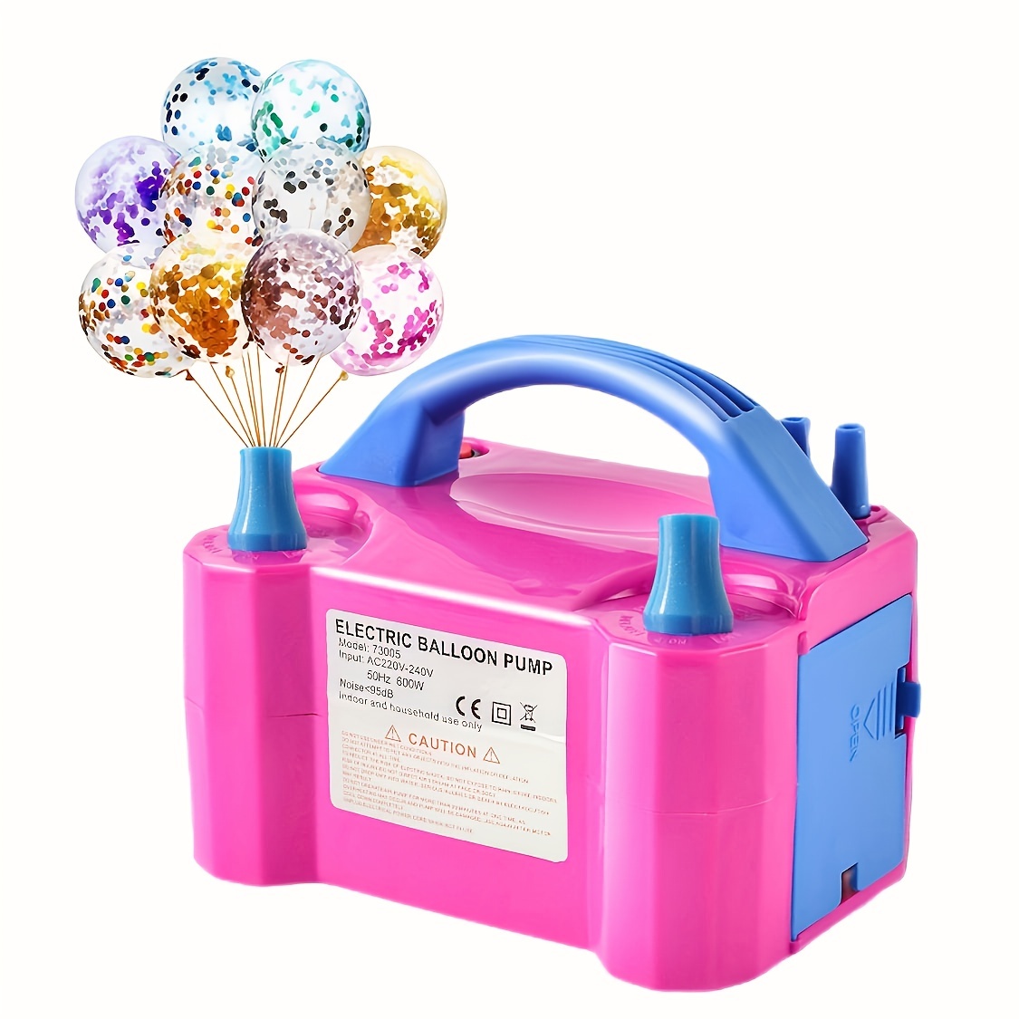 Decorating Tip Set - Bomba de balão elétrica portátil-ac 110v-120v