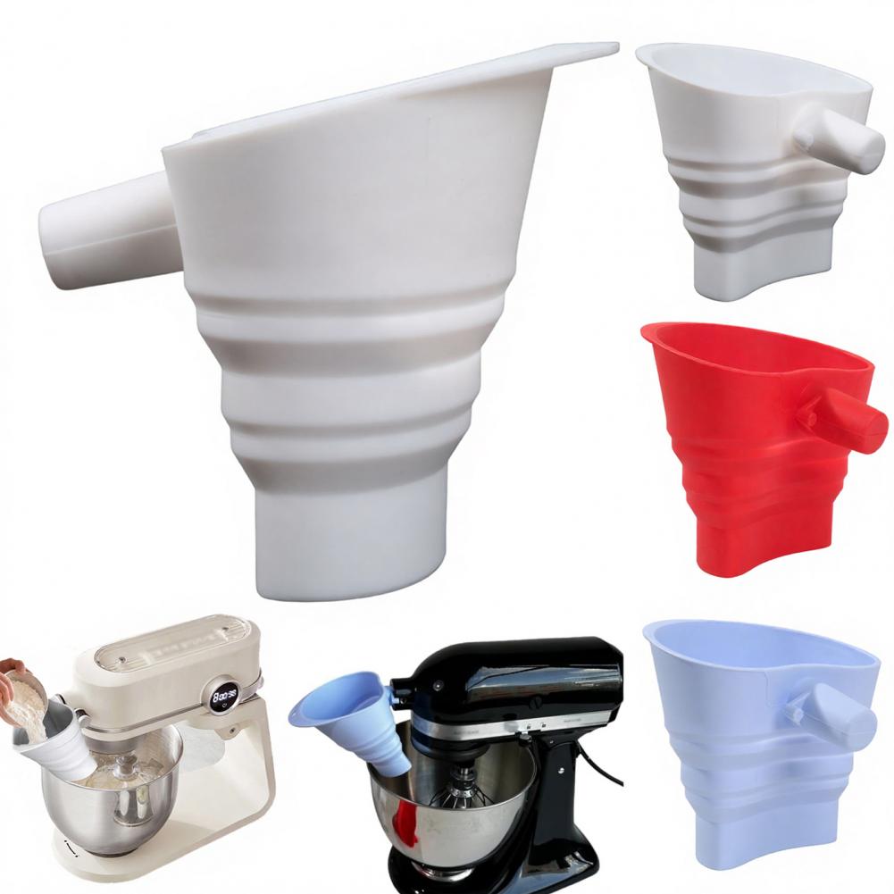 Funil de farinha de silicone p - Stand Mixer Bowl avaliação e preço