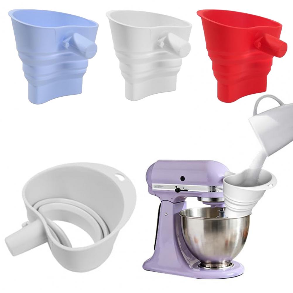 Funil de farinha de silicone p - Stand Mixer Bowl avaliação e preço