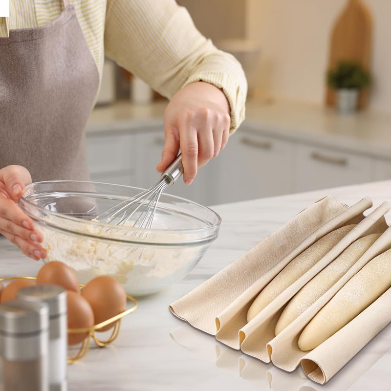 Massa de linho fermentada pano - Kitchen Baking Cloth avaliação e preço