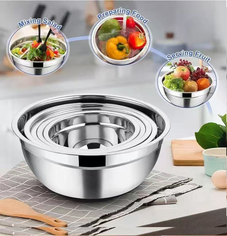 Conjunto de Tigelas de Mistura - Kitchen Baking Bowls avaliação e preço