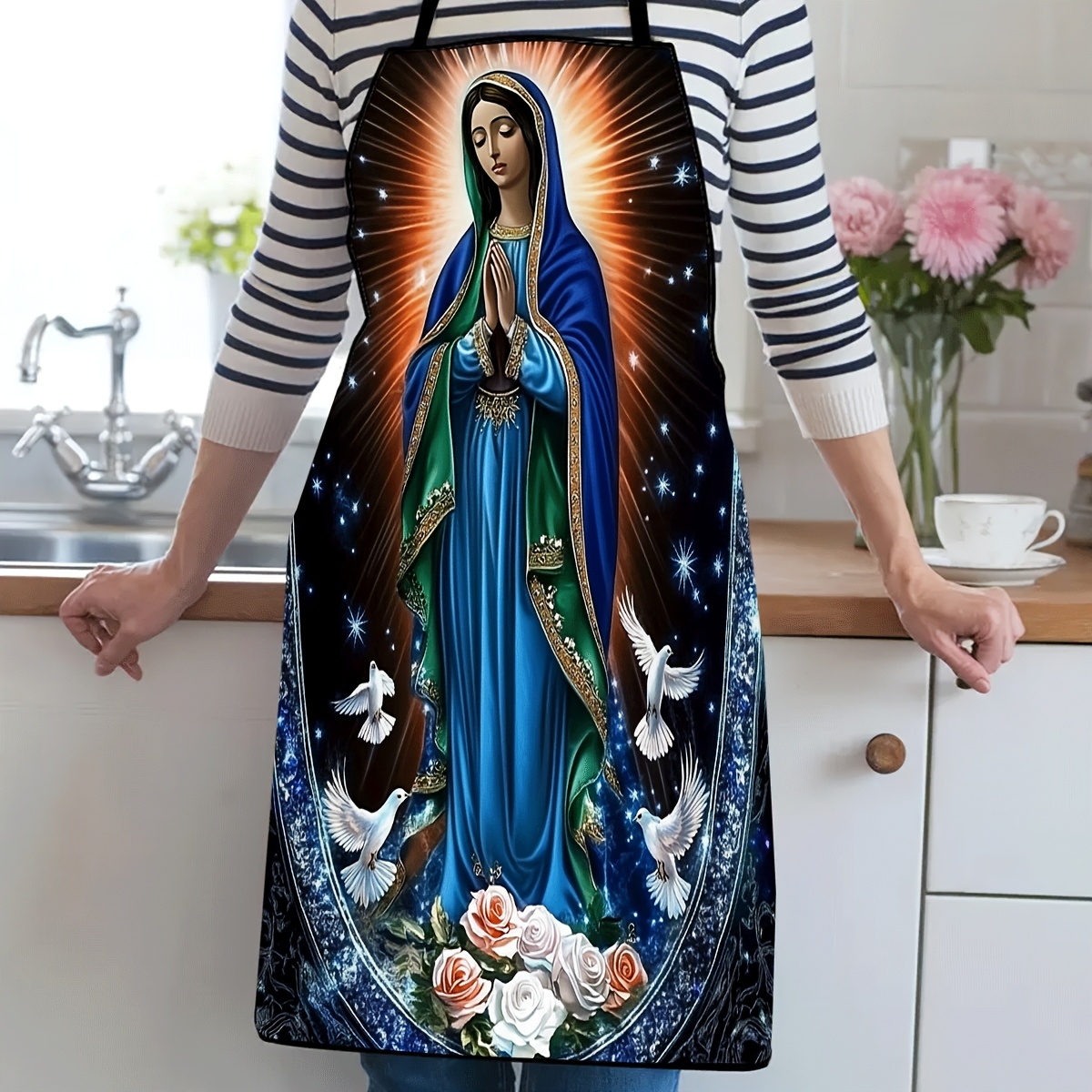 Avental com senhora de Guadalu - Kitchen Baking Cloth avaliação e preço