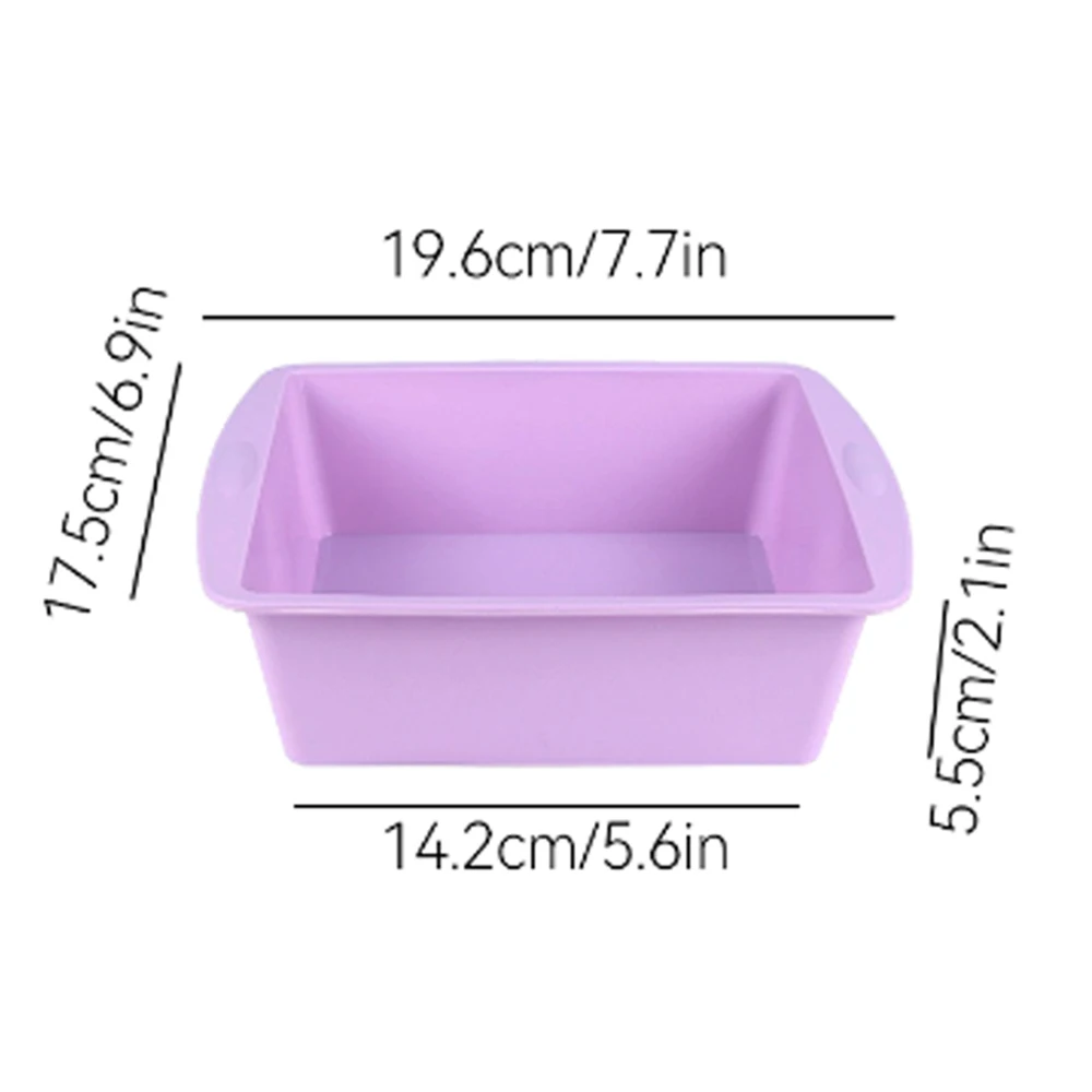 Molde de bolo quadrado de sili - Kitchen Baking Utensils avaliação e preço