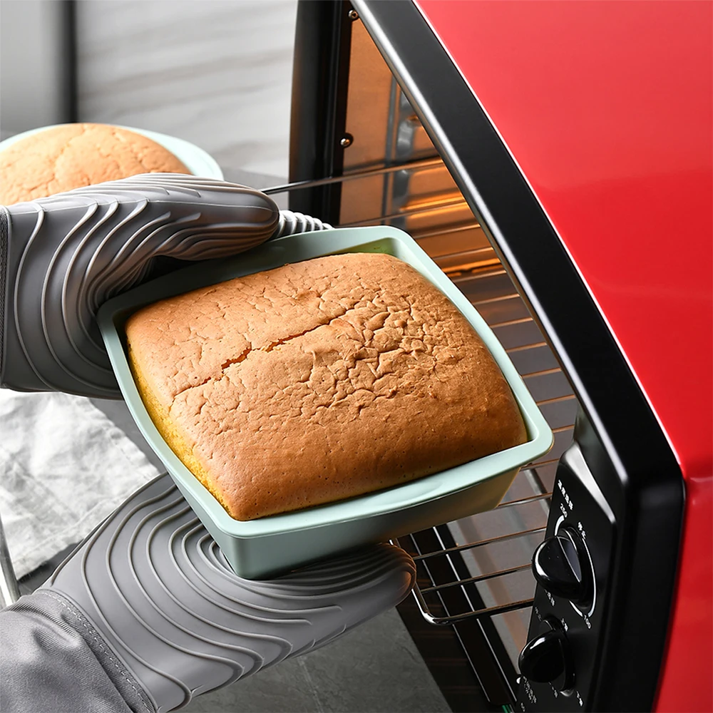 Molde de bolo quadrado de sili - Kitchen Baking Utensils avaliação e preço