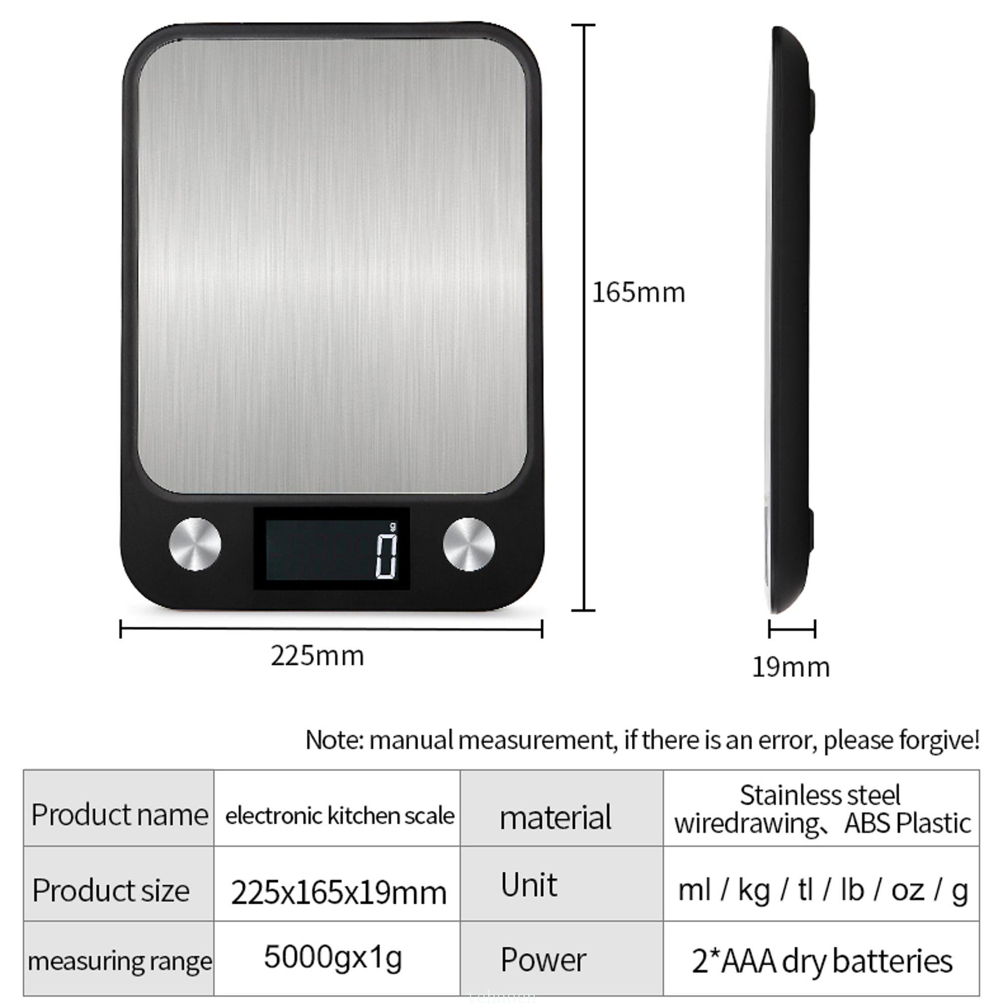 Balança de cozinha 5/10/15kg,  - Kitchen Scale Precise avaliação e preço