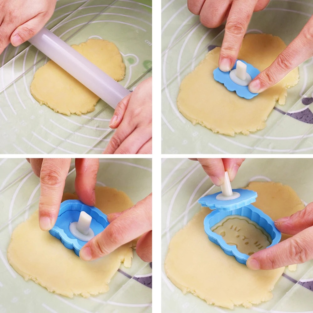 Molde de Biscoito e Cortador d - Kitchen Baking Cookies avaliação e preço