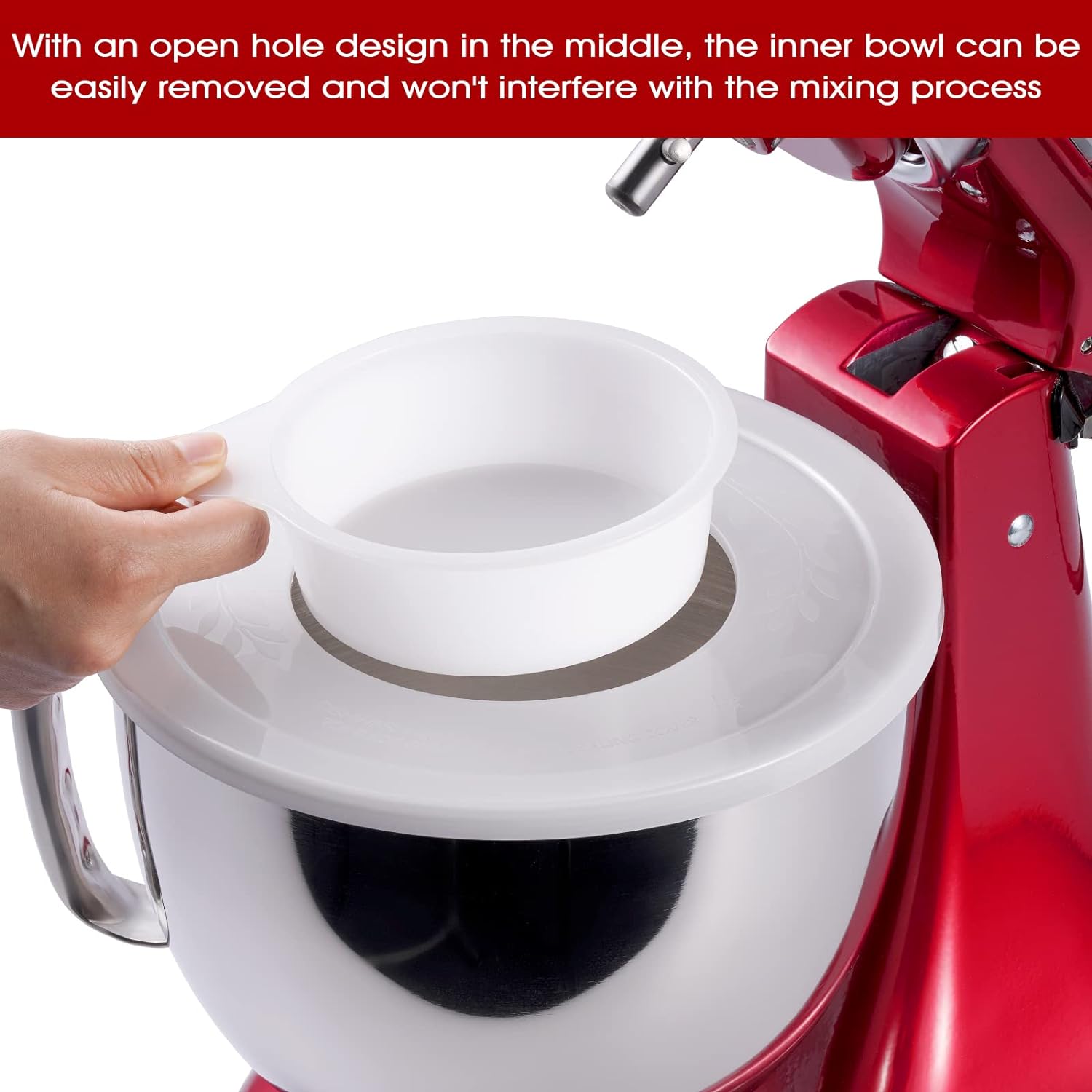 Aço inoxidável Bowl Cover para - Stand Mixer Bowl avaliação e preço