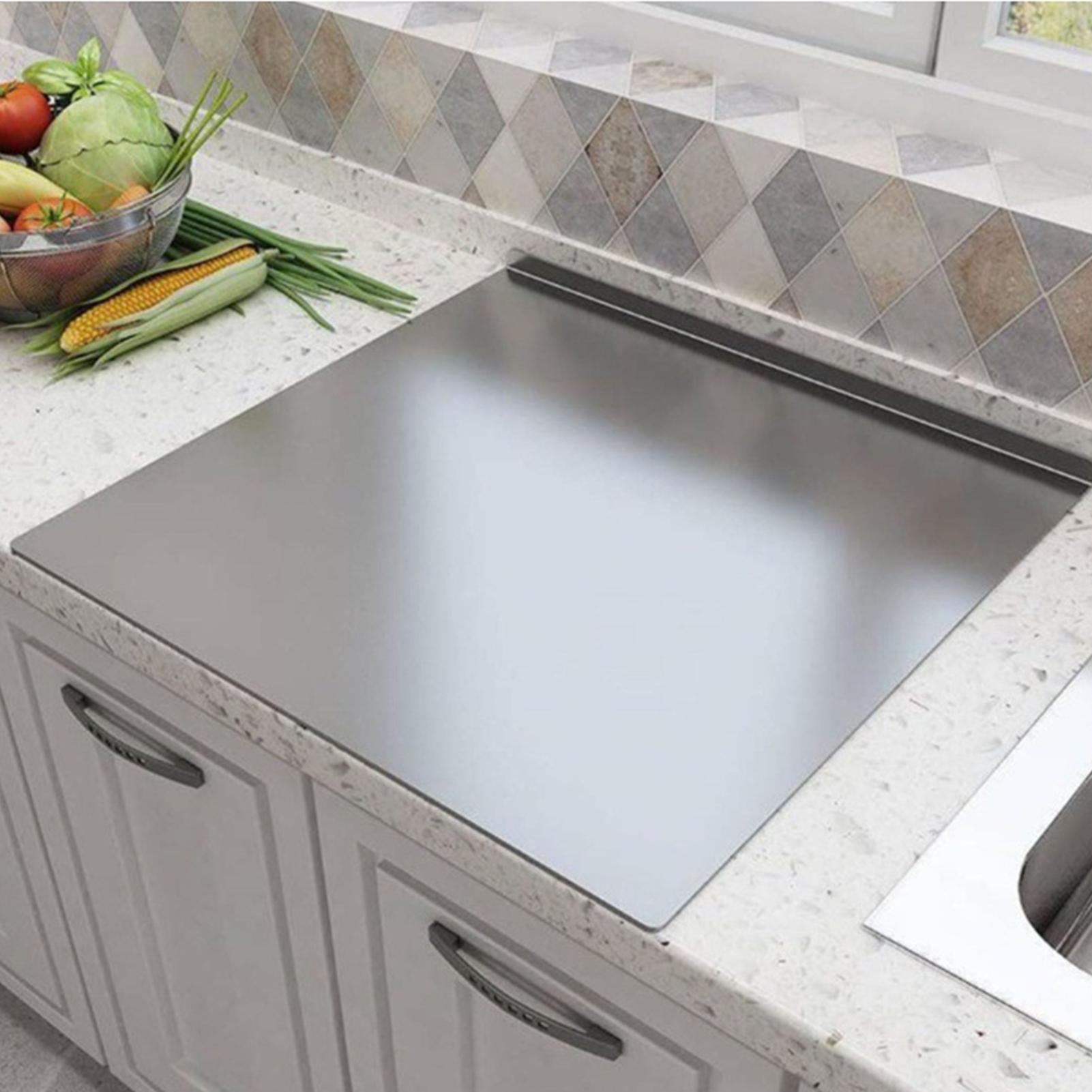 Tábua de Corte de Aço Inoxidáv - Kitchen And Baking avaliação e preço