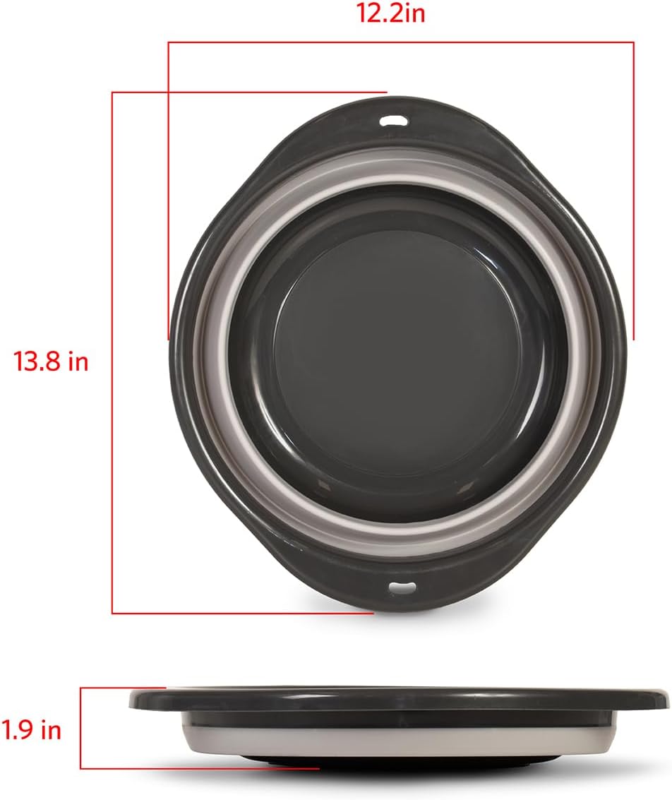 Tigela Grande Dobrável de 5,5L - Kitchen Baking Bowls avaliação e preço