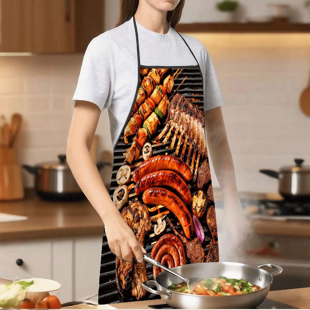 1 Avental Divertido com Tema d - Kitchen Baking Ideas avaliação e preço