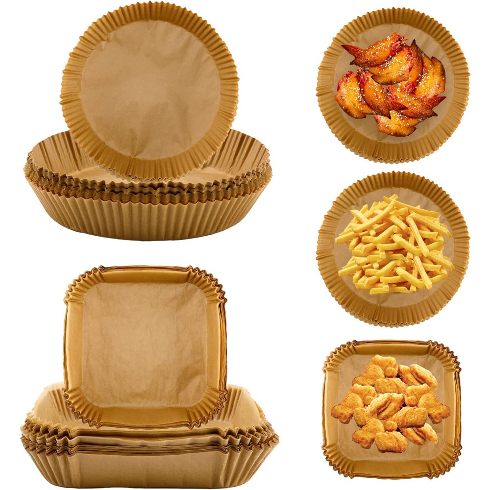 50/100 pces fritadeira de ar p - Kitchen Baking Paper avaliação e preço