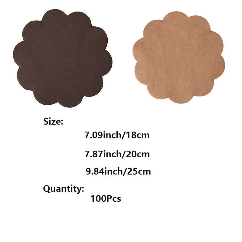 100 pçs renda descartável plac - Kitchen Baking Paper avaliação e preço