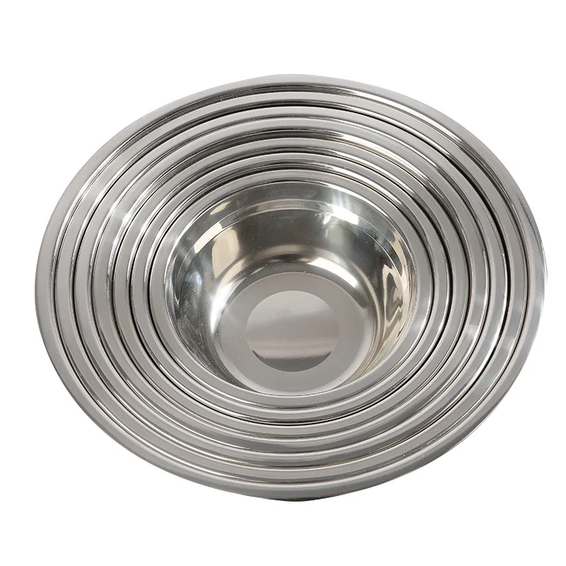 Aço inoxidável redondo engross - Kitchen Baking Bowls avaliação e preço