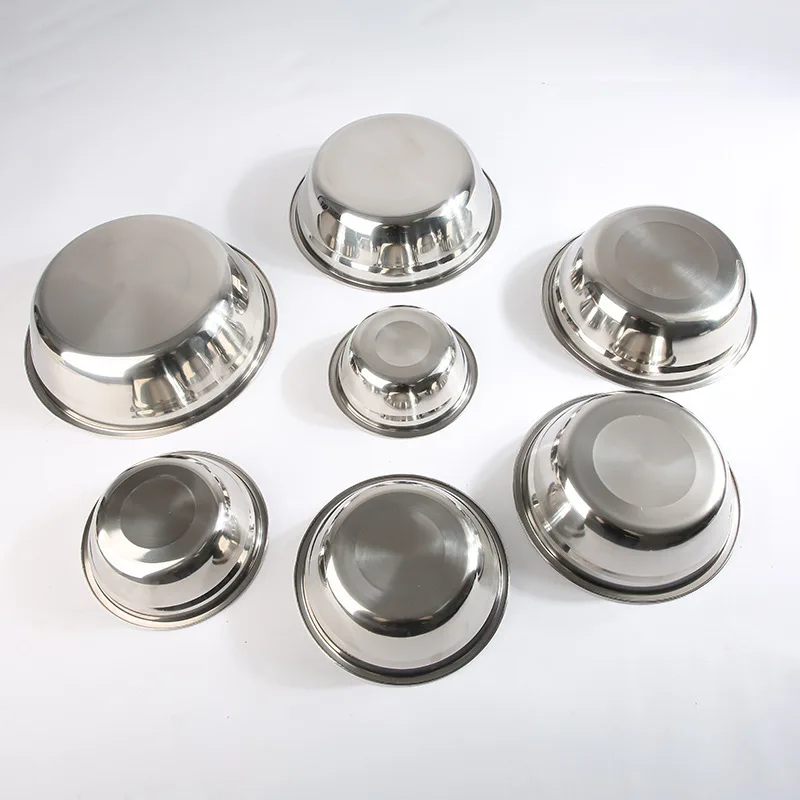 Aço inoxidável redondo engross - Kitchen Baking Bowls avaliação e preço