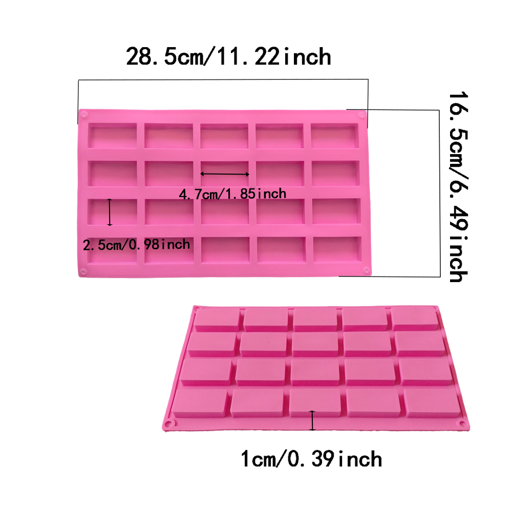 Molde de silicone retangular d - Kitchen Baking Cookies avaliação e preço