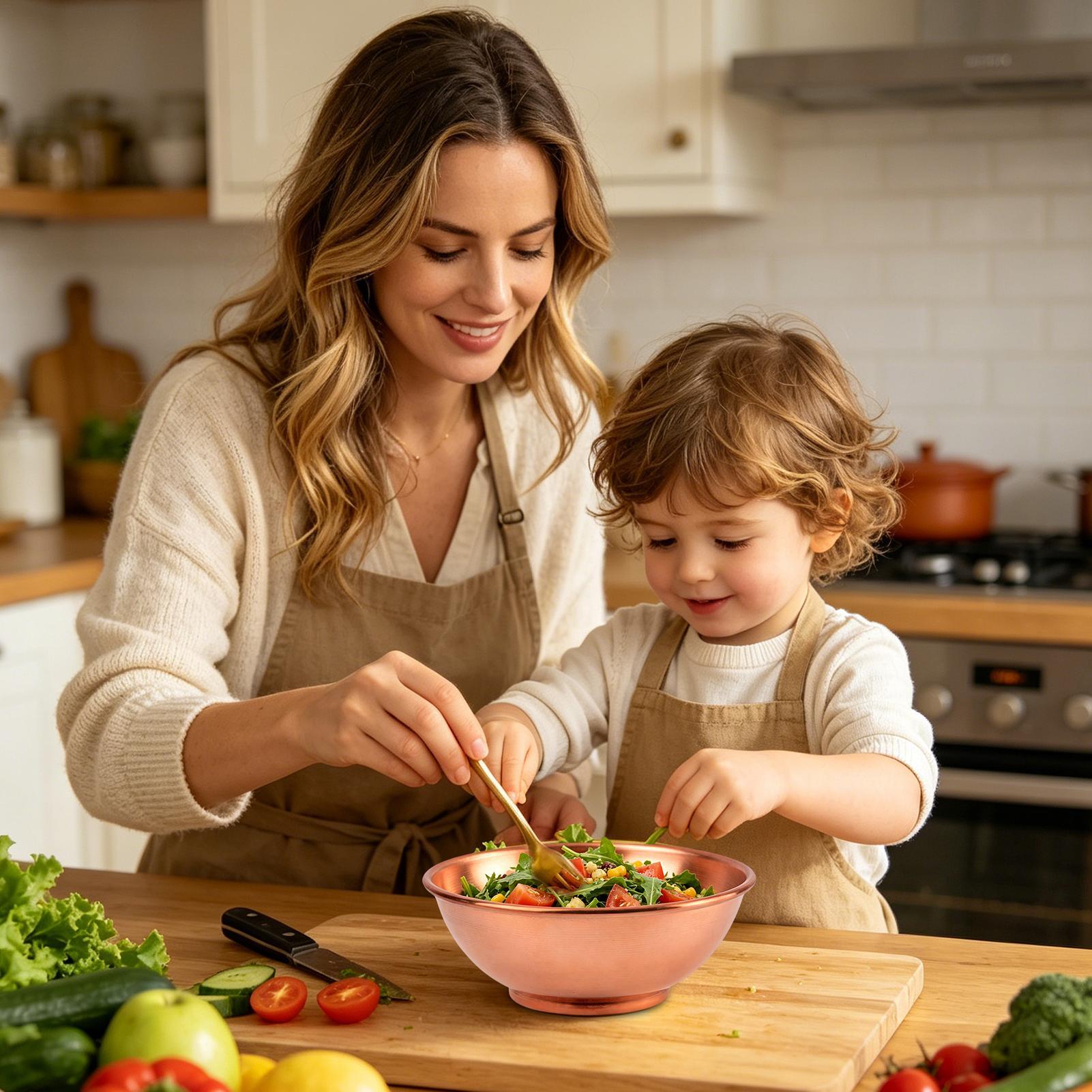 Tigela de Cobre Grande para Mi - Kitchen Baking Bowls avaliação e preço