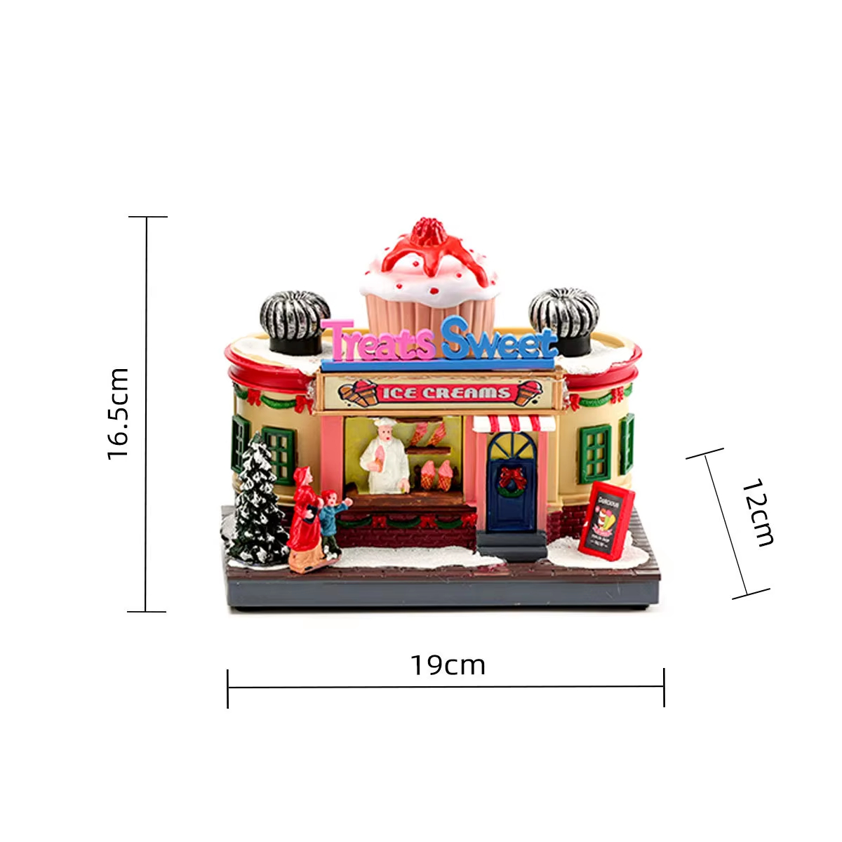 Caixa de Música Rotativa Criat - Kitchen Baking Gifts avaliação e preço