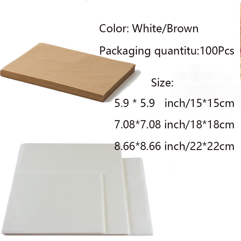 100 pçs ferramentas de cozimen - Kitchen Baking Paper avaliação e preço