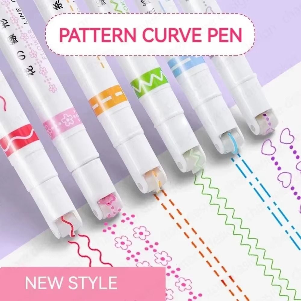 Conjunto de 6 Canetas Criativa - Decorating Tip Set avaliação e preço