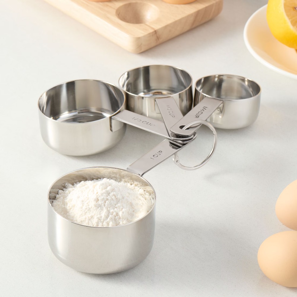 Conjunto de 4 Copos Medidores  - Baking (Kitchen Ingredient) avaliação e preço