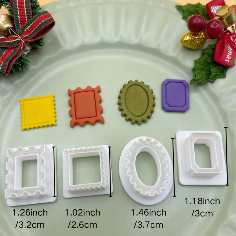Conjunto de 4 Cortadores de Bi - Kitchen Baking Cookies avaliação e preço