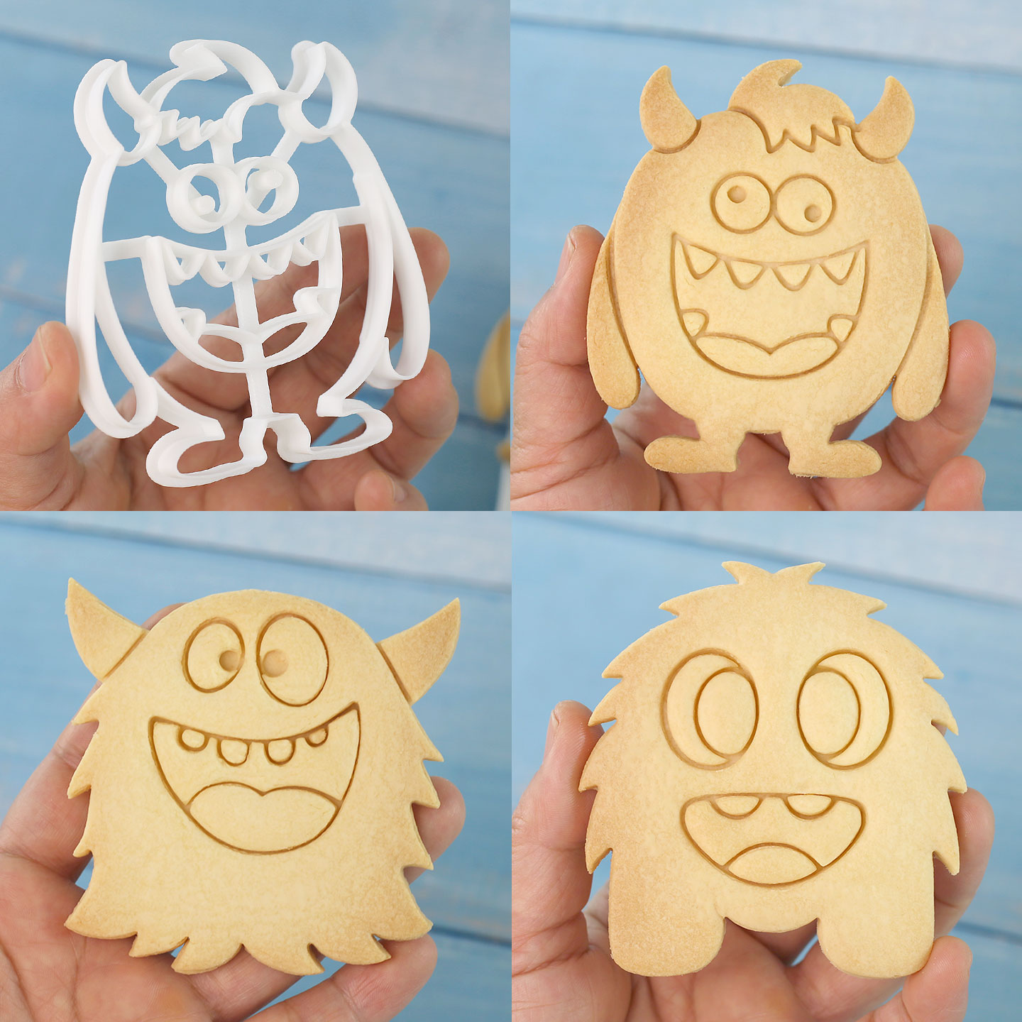 1 Unidade/4 Unidades Cortadore - Kitchen Baking Cookies avaliação e preço
