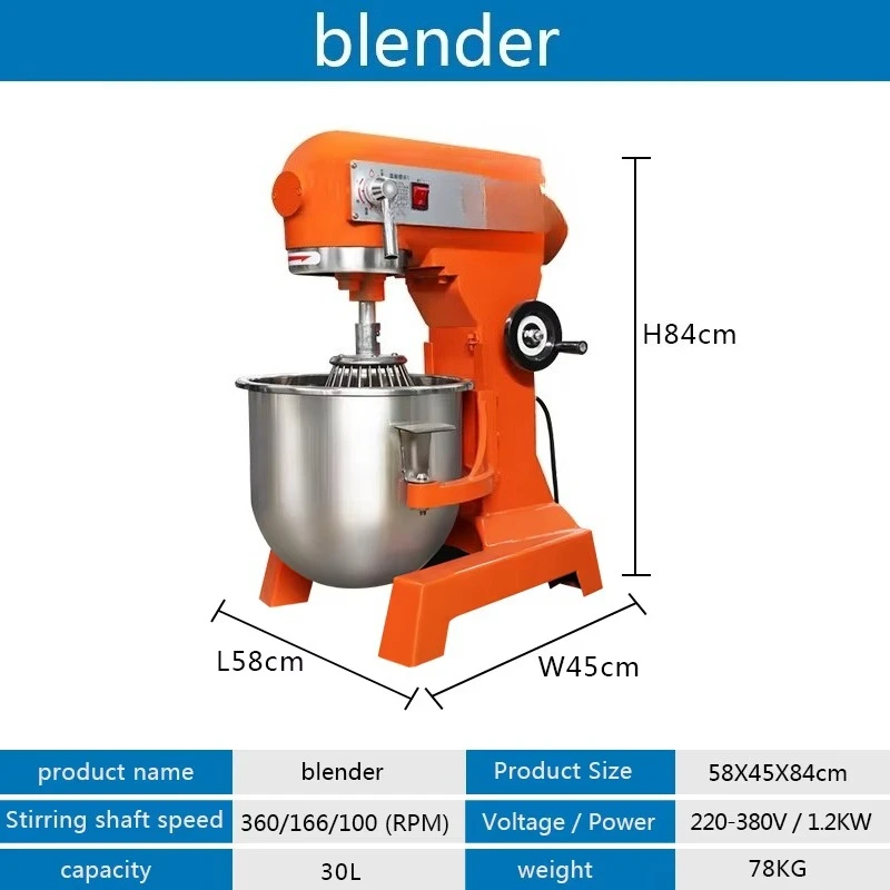Batedeira Elétrica de 30L para - Kitchen And Baking avaliação e preço