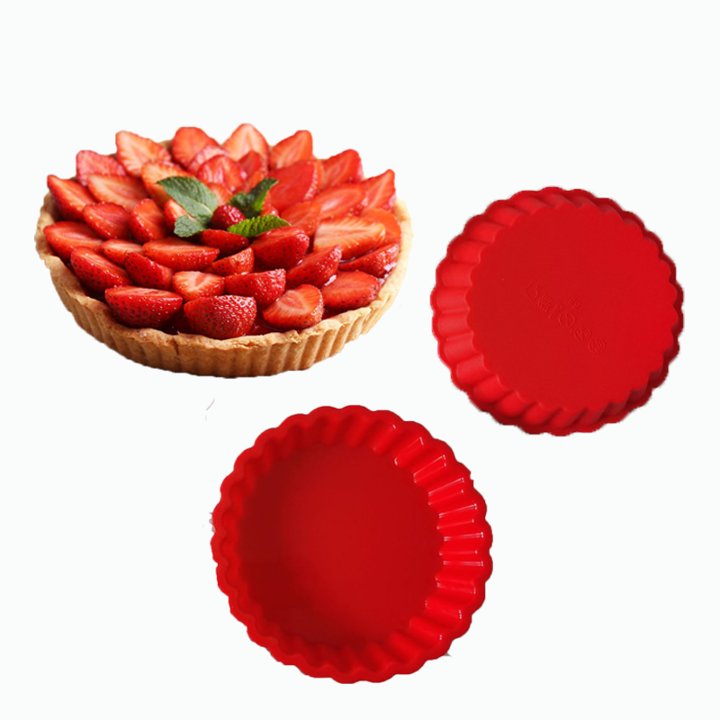 3 pçs moldes de torta de silic - Tart Pan Loose avaliação e preço