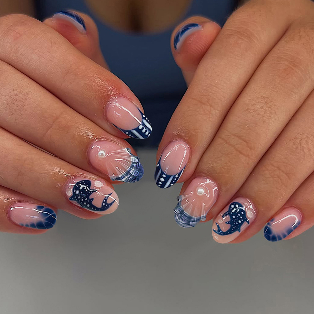 24 peças de unhas de gel 3D em - Decorating Tip Set avaliação e preço