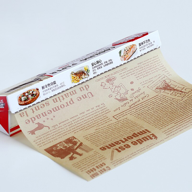 Rolo de papel absorvente de ól - Kitchen Baking Paper avaliação e preço