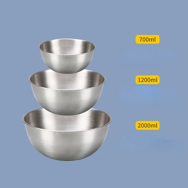 Tigela de cozinha de aço inoxi - Kitchen Baking Bowls avaliação e preço