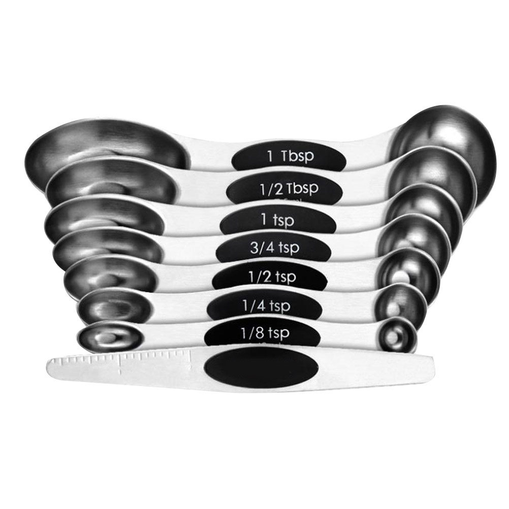 Conjunto de 8 Colheres Medidor - Baking (Kitchen Ingredient) avaliação e preço