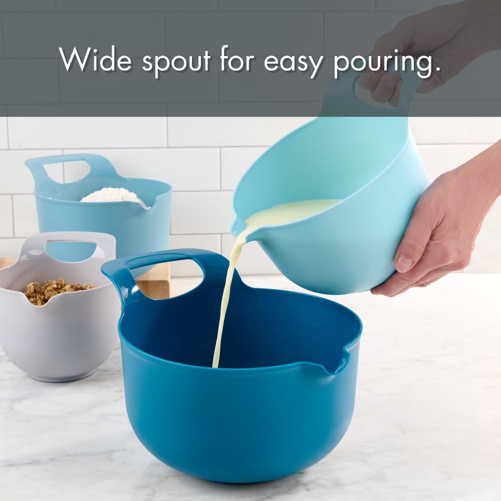 Conjunto de 4 Tigelas Plástica - Kitchen Baking Bowls avaliação e preço
